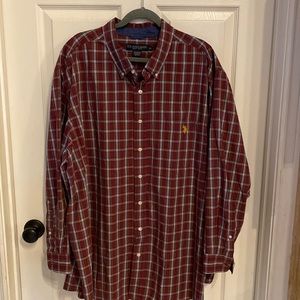 Men’s U.S. Polo Assn. long sleeve button down shirt size 3 XL